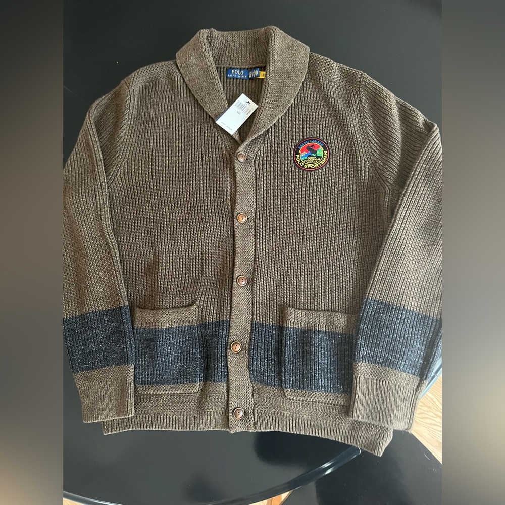 Ralph Lauren Polo Sportsman Sweater 100% Cotton